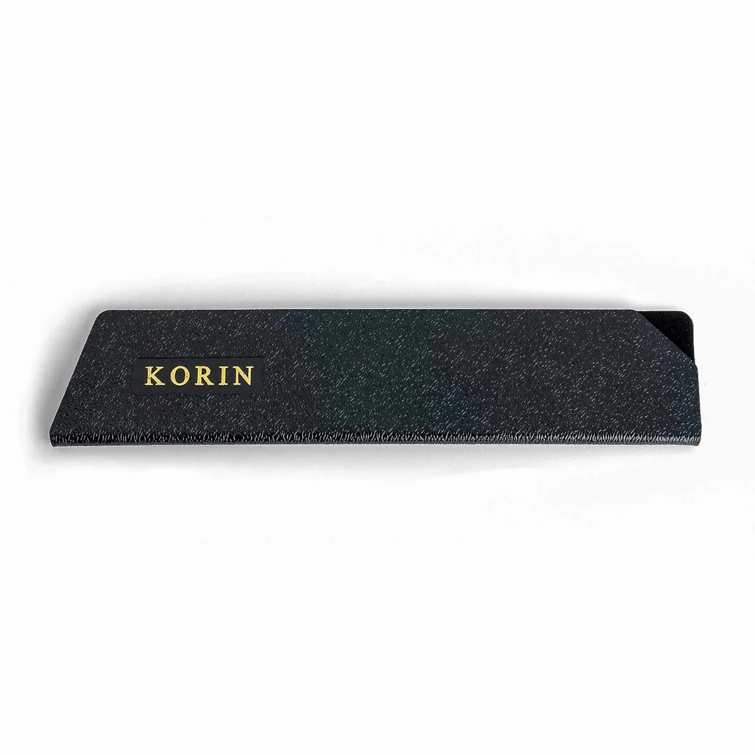 Korin HA-SAYA-KG-210 Knife Guard, 8.2" (210mm) Blade Cover, Black Plastic, Fits Various Knives
