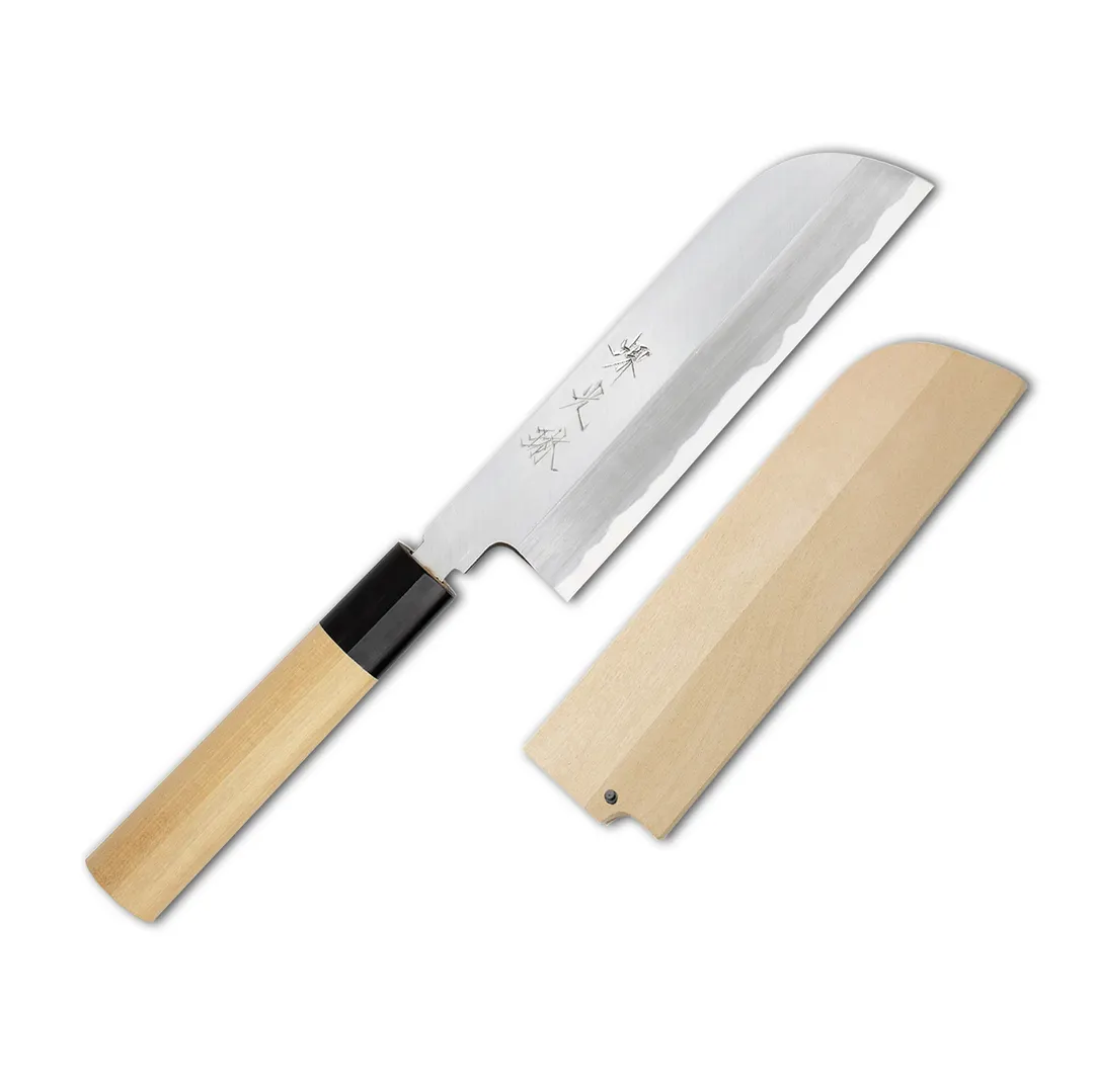 Korin HKR-SKKU-210 Usuba Knife, 8‑1/4" (21 cm) Forged Blade, Handle, Horn Bolster – Made in Japan