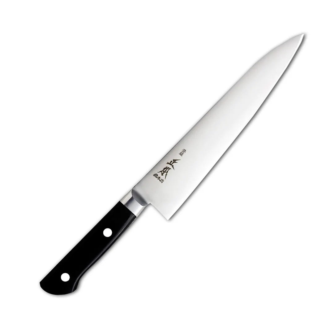 Korin HMA-MOYD-240 Masamoto Yo-Deba Knife 9-7/16" (24cm) 70/30 Edge Steel Wood Handle