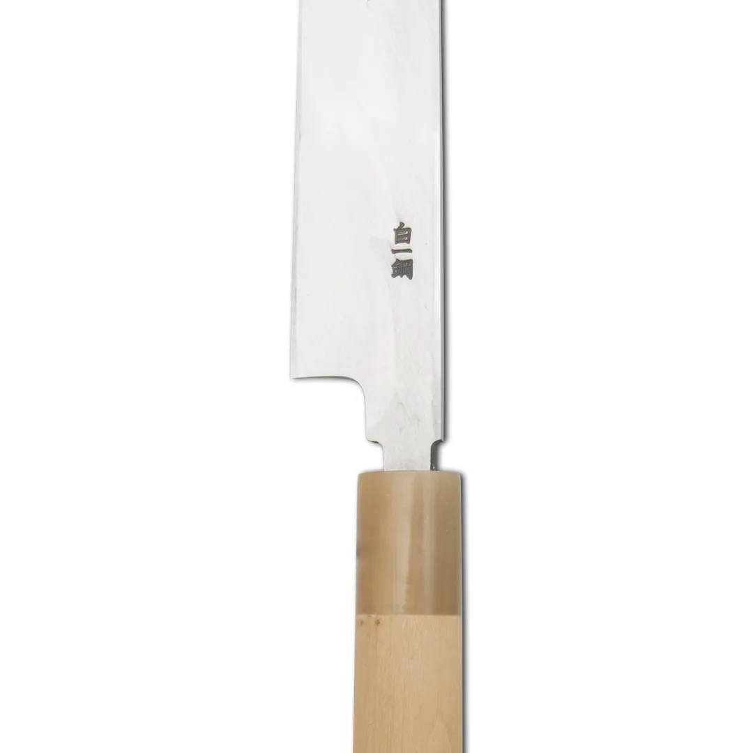 Korin HMA-S1HYA-330 Hongasumi Yanagi Knife, 13" (33cm), Forged, Carbon Steel, Magnolia Handle
