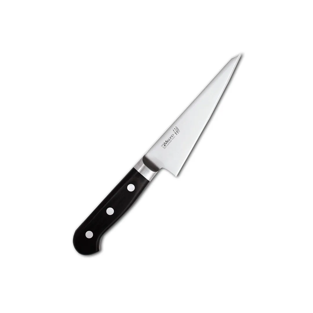 Korin HMI-440HO-145 Honesuki Knife, 5-11/16" (14.5cm) RH, Forged Stainless Steel Blade, Wood Handle