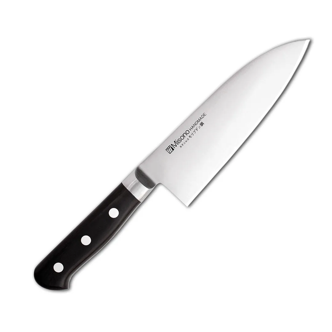 Korin HMI-MOYD-165 Misono Yo-Deba Knife, 6.5" RH, 70/30 Edge, Moly Steel, Wood Handle, Made in Japan
