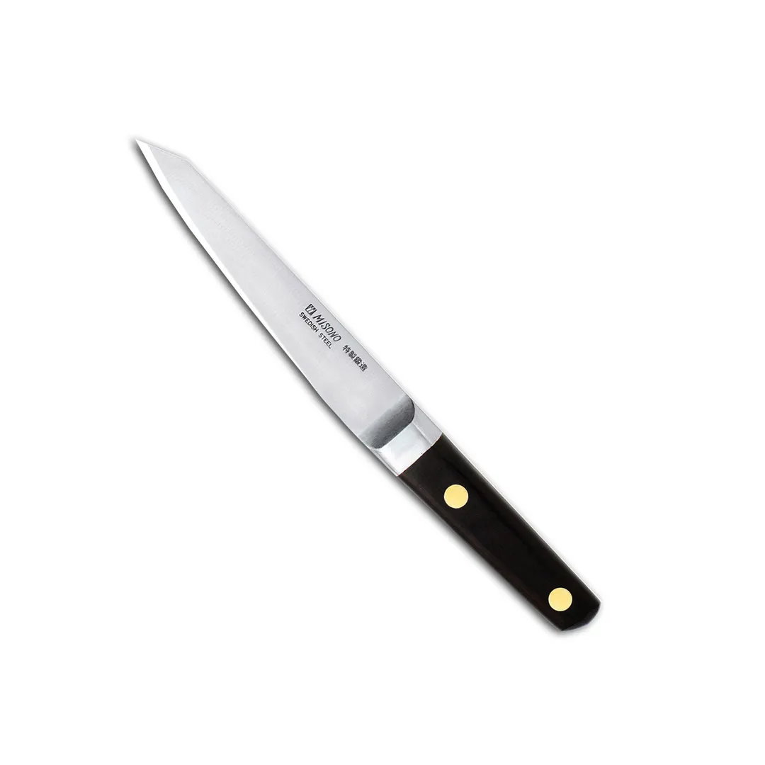 Korin HMI-SCHA-145-L LH Hankotsu Knife, 5-11/16" (14.5cm), Beveled Edge, Steel Blade, POM Handle