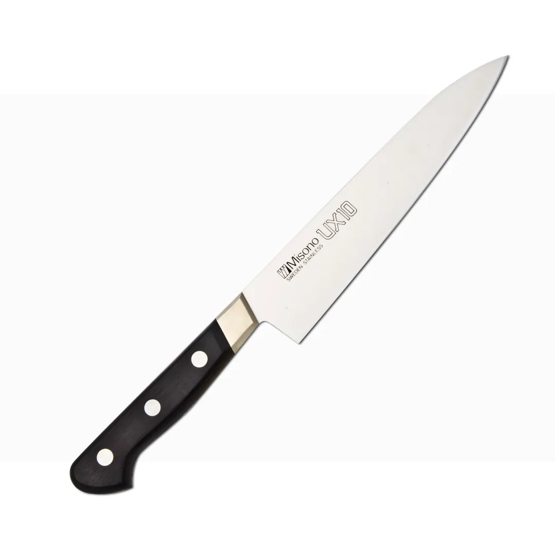 Korin HMI-UXGY-300 Gyuto Knife, 11-4/5" (30cm) RH, Forged Stainless Steel Blade, Edge, Wood Handle