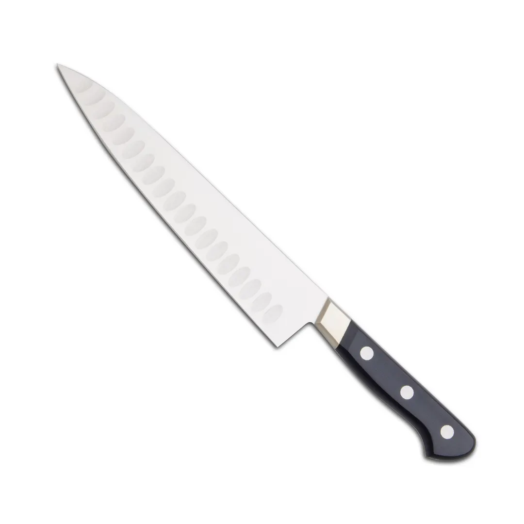 Korin HMI-UXHGY-210 Misono UX10 Gyutou Knife, 8-1/4" (21 cm) Edge, Steel, Bolster, Wood Handle