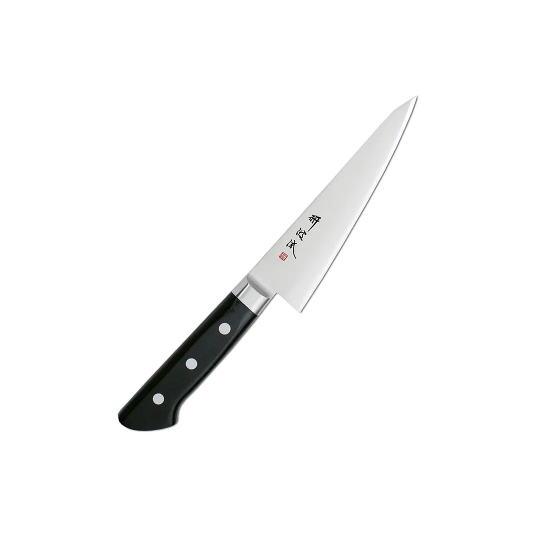 Korin HTO-INHO-145 Togiharu Inox Honesuki Knife, 5-11/16" (14.5cm) Hand, 70/30 Edge, AUS-8 Steel