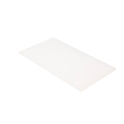 Korin TK-201-08 Cutting Board, 17-3/4"L x 9-3/4"W x 3/8"H, Polyethylene, White