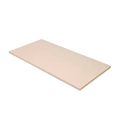 Korin TK-203-02-120 Brown Tan Synthetic Cutting Board, 47-3/16"L x 16-1/2"W x 4/5"H, Polyethylene