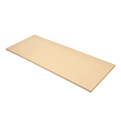 Korin TK-203-03-120 Brown Tan Synthetic Rubber Cutting Board 47-3/16"L x 16-1/2"W x 4/5"H