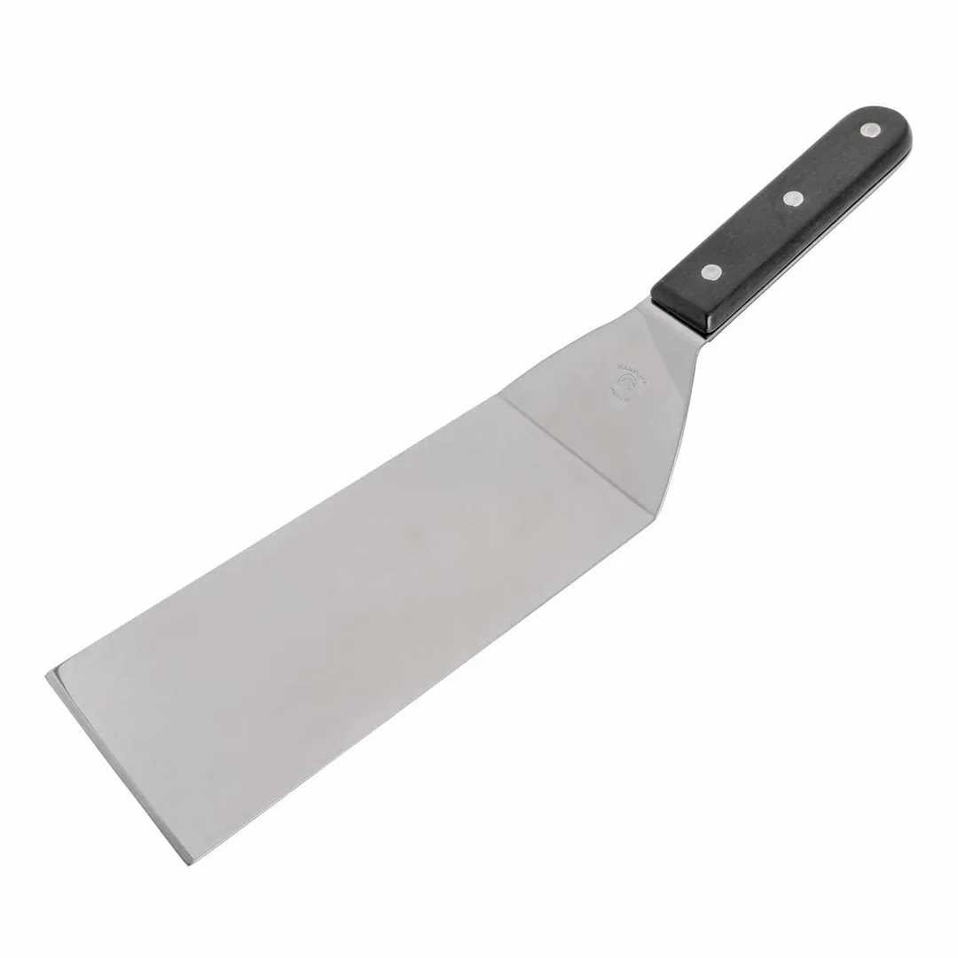 Korin TK-317 Stainless Steel Turner, 10" Blade, 27cm (10.6") Length, Professional Kitchen Utensil