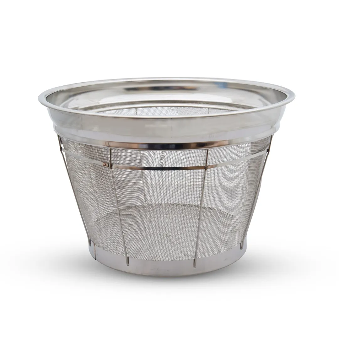 Korin TK-401-01-37-5 Colander, 14-1/2" dia. x 10"H, Round, Deep, Stainless Steel, Dishwasher Safe