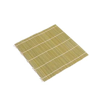 Korin TK-601-04 Sushi Rolling Mat, 9-2/5" x 9-2/5", Bamboo Kyo Makisu Tabletop Sushi Maker