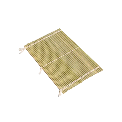 Korin TK-601-05 Sushi Rolling Mat, 7" x 10-1/2" Bamboo Hoso Makisu Tabletop Asian Dinnerware