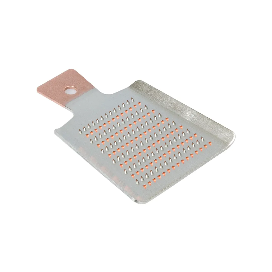 Korin TK-606-03D Manual Grater, 3"L x 2"W, Copper Handle, Single‑Sided Copper & Aluminum Blade