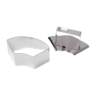 Korin TK-613-SUEHIRO Rice Mold, 4-1/2"L x 2-1/2"W x 2-2/5"H, Stainless Steel, Dishwasher Safe