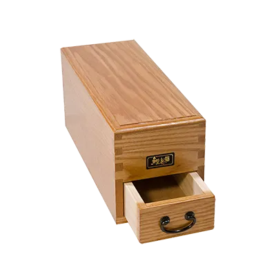 Korin TK-625-02D Manual Fish Scaler, 9"L x 3 3/4"W x 4 1/4"H, Rectangular, Wood, Dark Brown