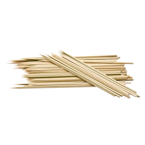 Korin TK-633-09-24 - 9" Square Bamboo Skewer, 9" Length, Natural Wood, Packaged 1/Pack