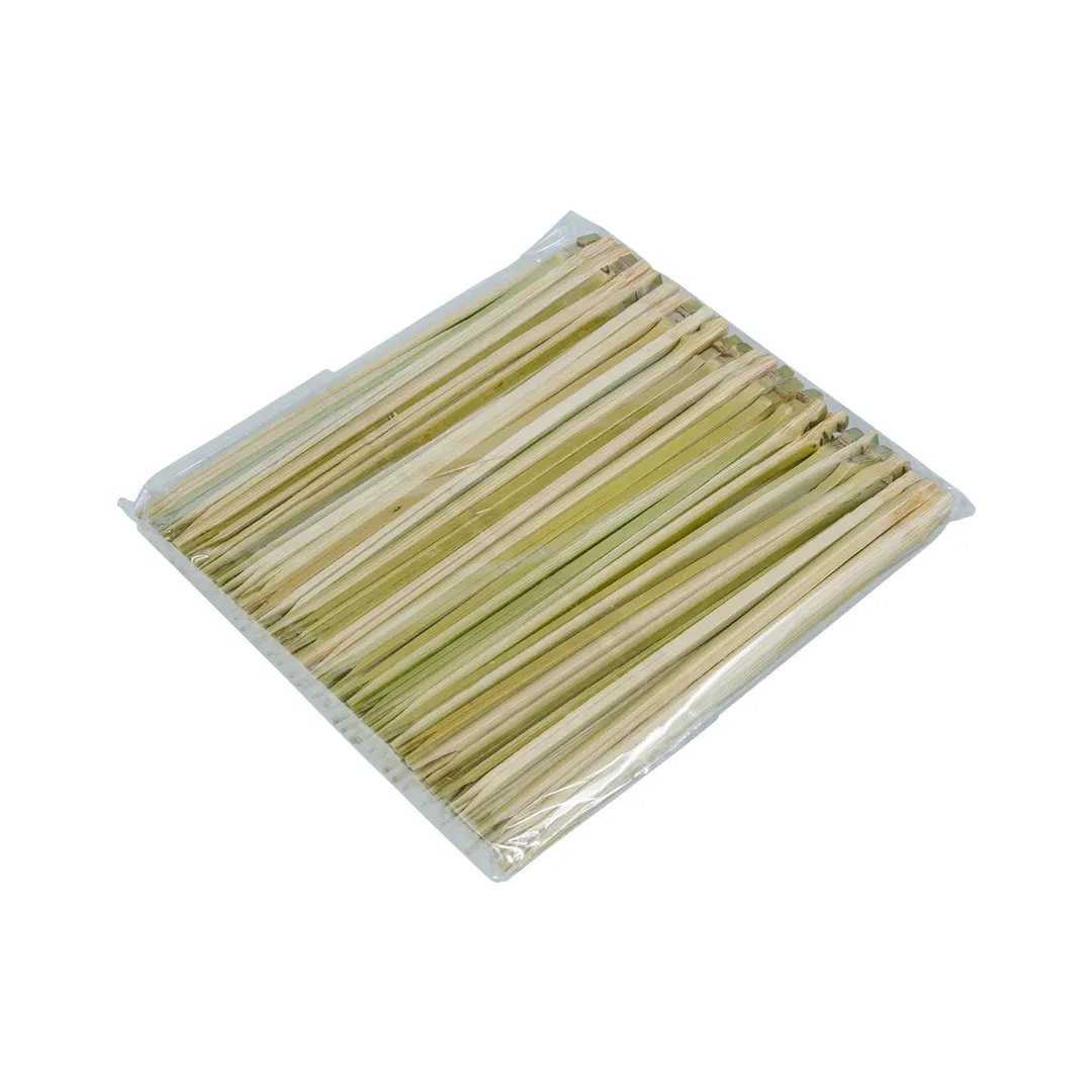 Korin TK-633-18-10 - Bamboo Skewer, 3" Length, Green Matsu Finish, 1/Pack