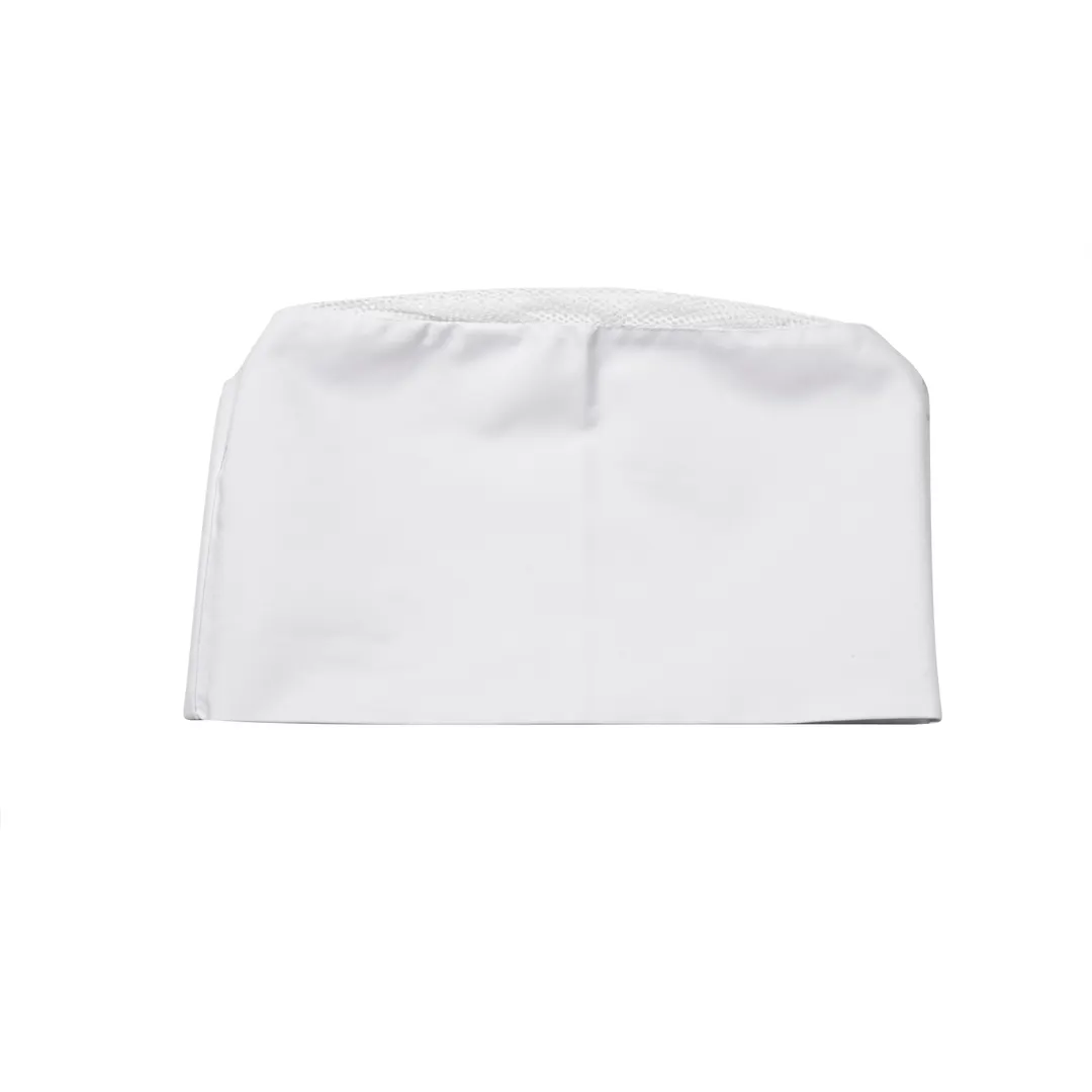 Korin UC-003-M Chef Hat, 22-4/5", Medium, White, 35% Cotton, 65% Polyester