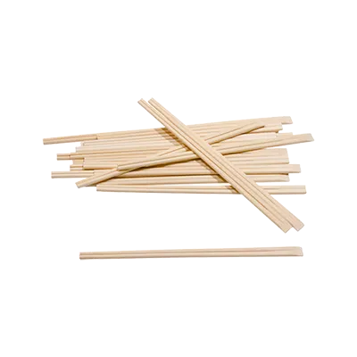Korin WA-1-100 Tensoge Bamboo Chopsticks, 9-1/2"L, Disposable, Eco Friendly - 1/Pack
