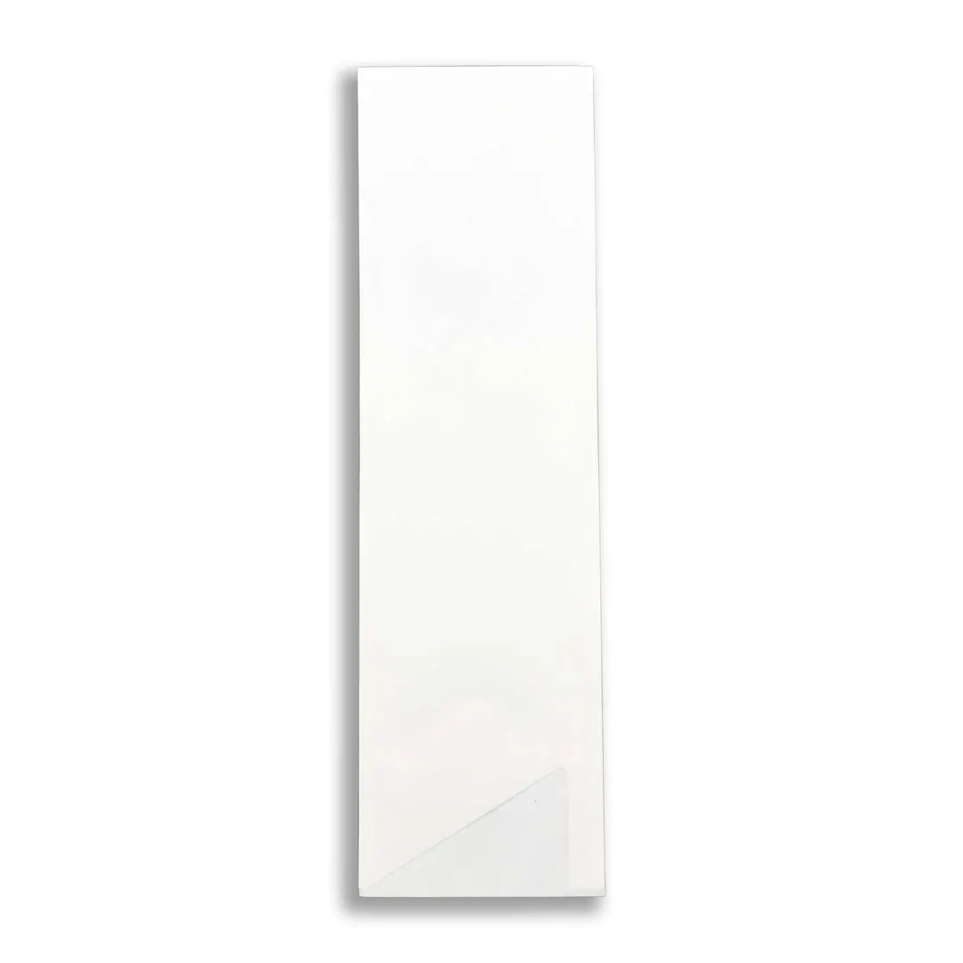 Korin WA-130 White Disposable Paper Sleeve for Chopsticks, 5" Length - 1/Pack