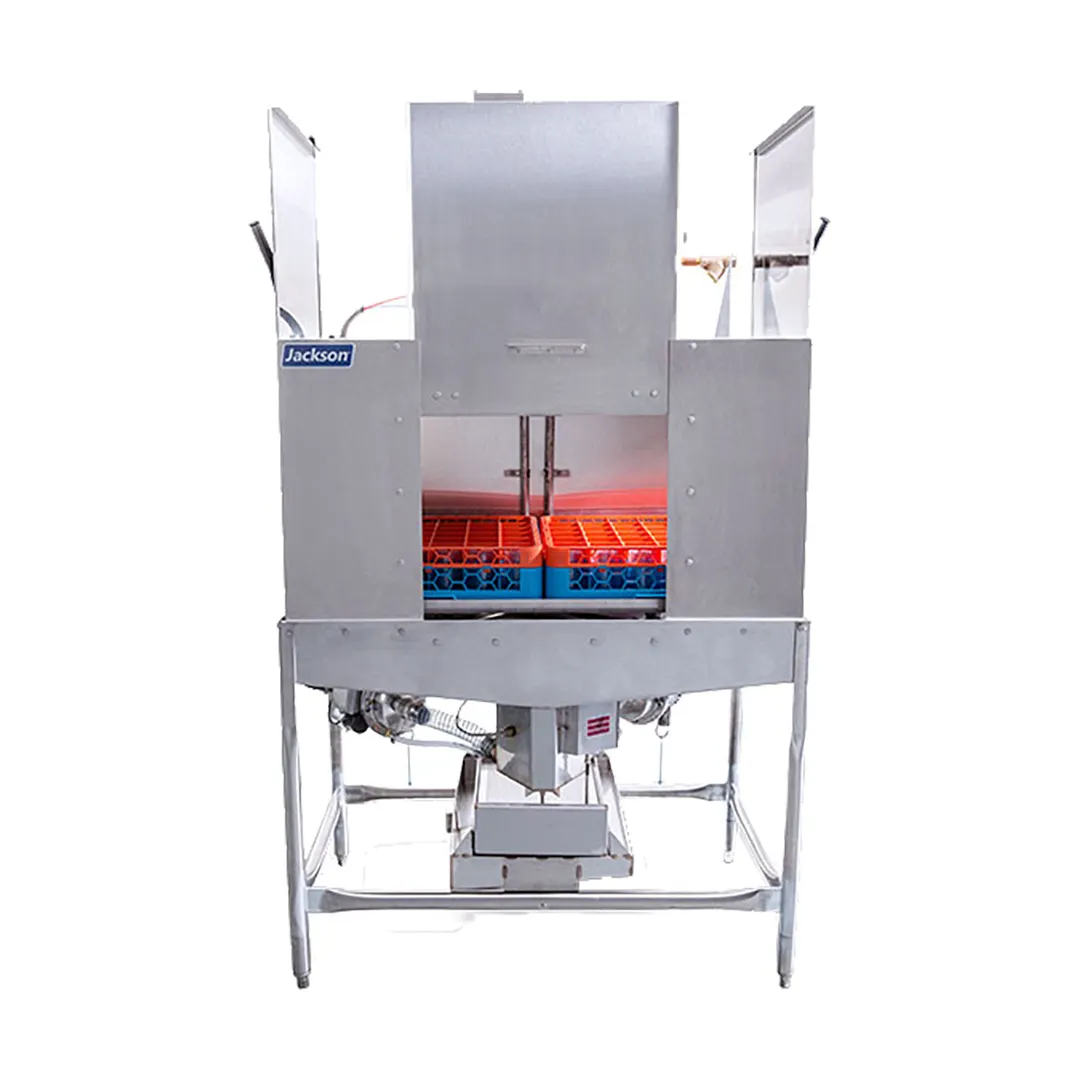 Jackson WWS CONSERVER XL2C 48" Corner Door Type Dishwasher - Double Rack, 45 Racks/Hr - Low Temp
