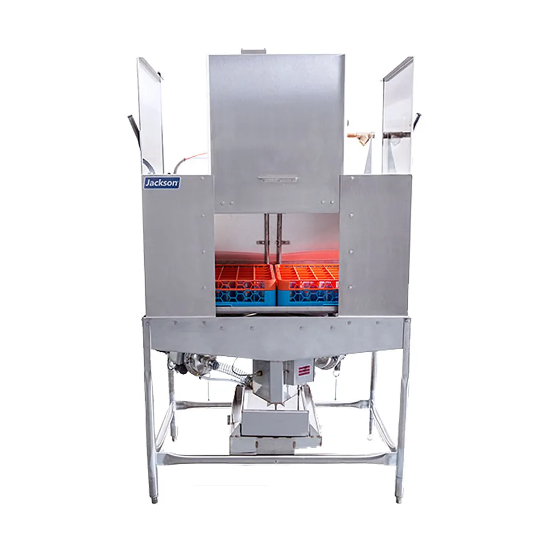 Jackson WWS CONSERVER XL2C 48" Corner Door Type Dishwasher - Double Rack, 45 Racks/Hr - Low Temp