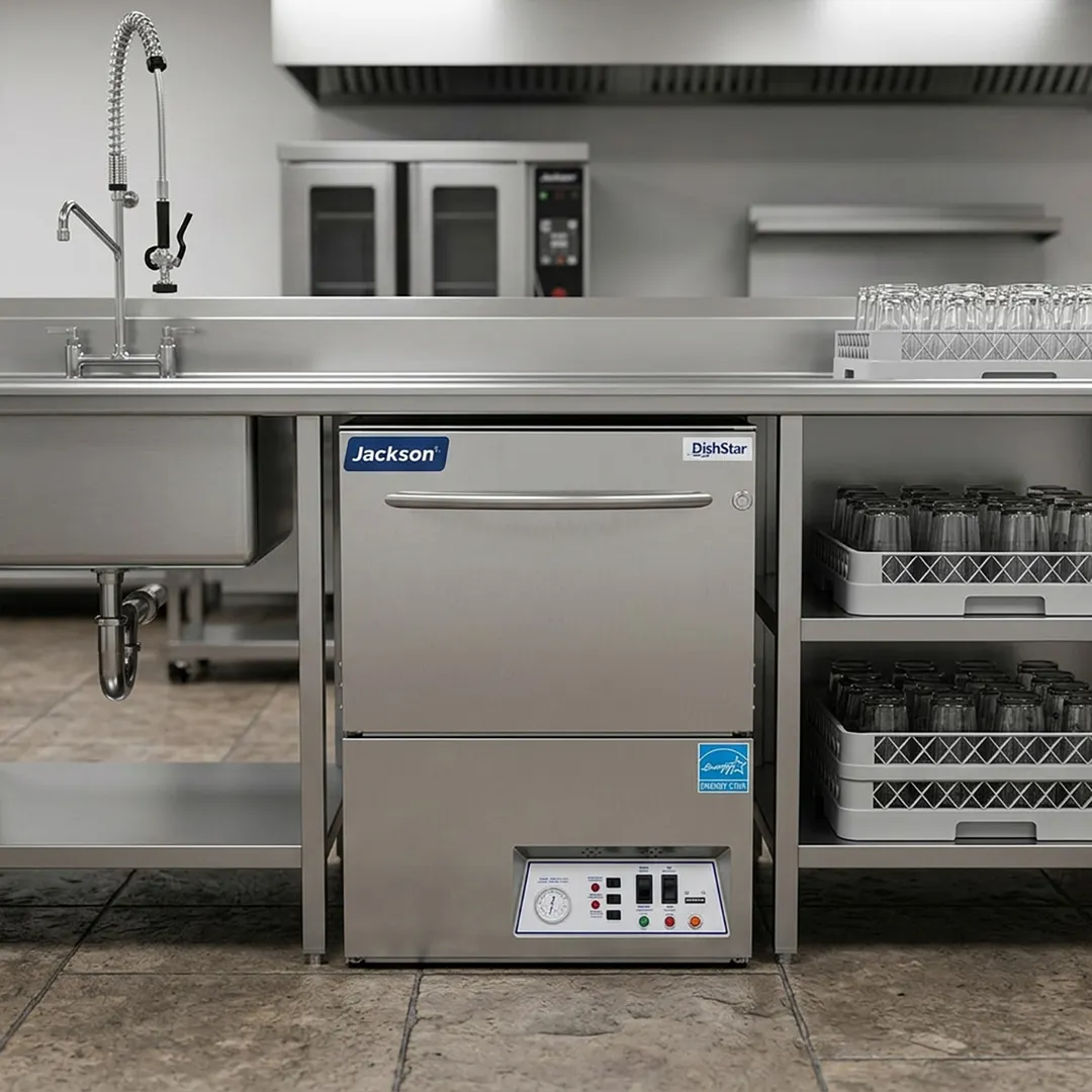 Jackson WWS DISHSTAR LT 24" Undercounter Dishwasher,24 Racks/Hr- 29 Gal/Hr-Low Temp
