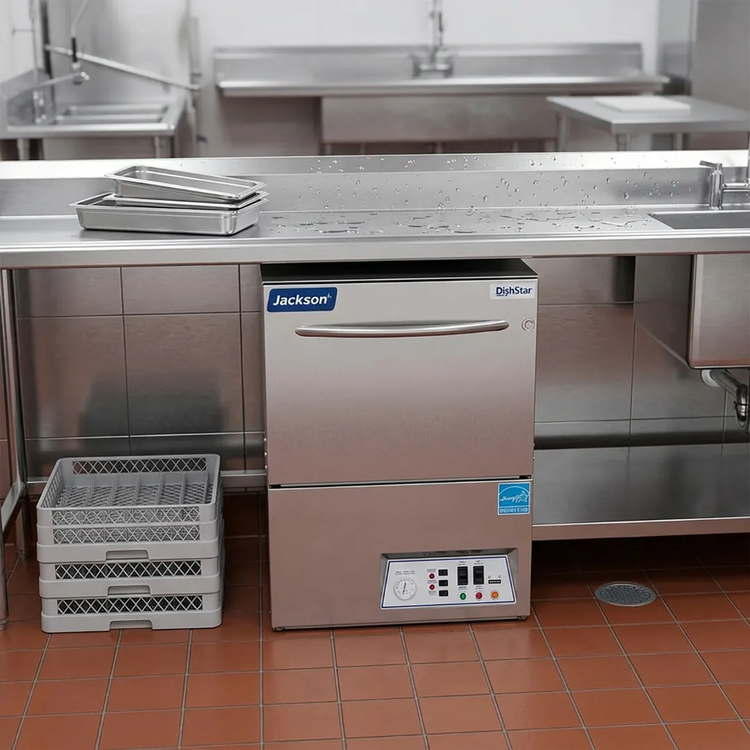 Jackson WWS DISHSTAR LT 24" Undercounter Dishwasher,24 Racks/Hr- 29 Gal/Hr-Low Temp