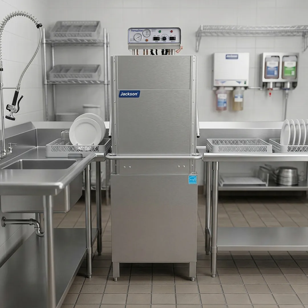 Jackson WWS TEMPSTAR W/O 32" Door Type Dishwasher, 58 RPH - 52 Gal/Hr - High Temp without Booster