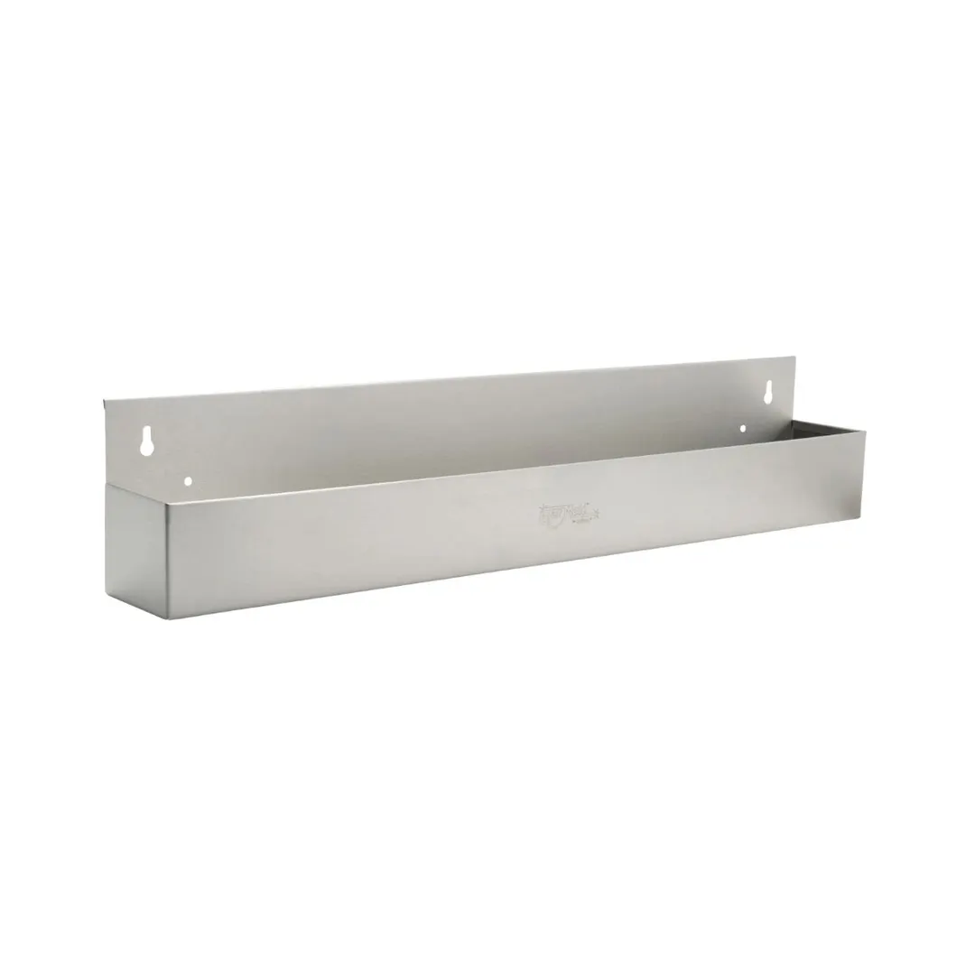 Klinger's Trading SPR-32-SINGLE Speed Rail, Single Tier, 32" x 30-39", 22/304 Steel, Keyhole Mount