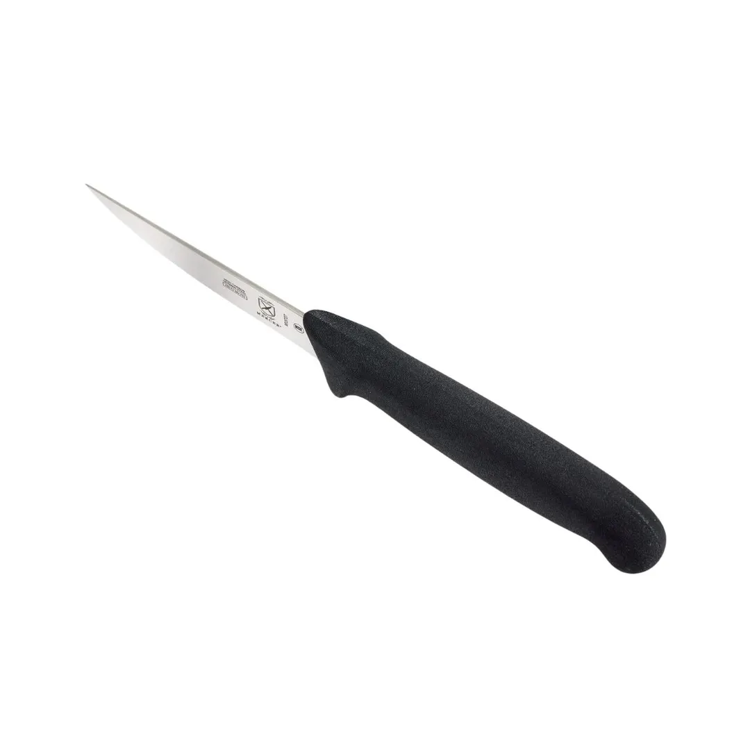 Mercer M13727 - 4" BPX Paring/Rabbit Knife, Ice‑Hardened German Steel Blade, Nylon Handle, NSF