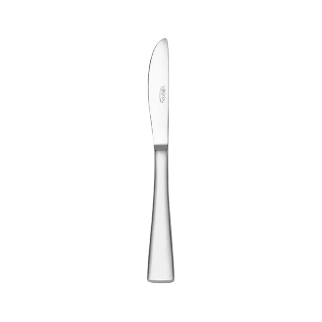 Mikasa 5316375 Butter Knife, 0.69"W x 7.44"D x 0.35"H, 13.0 Stainless Steel, Blair - 1 Dozen