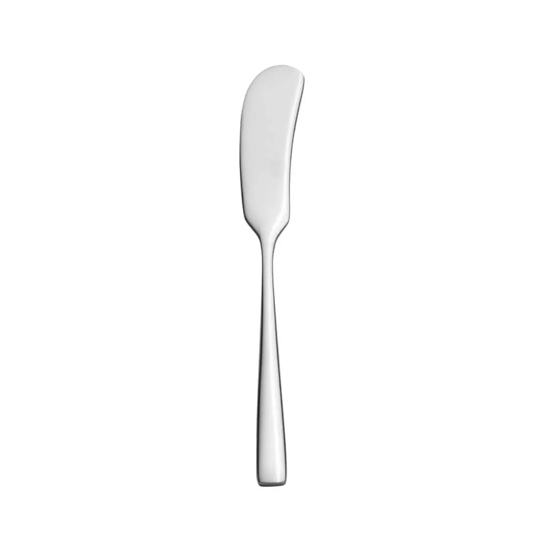 Mikasa 5318053 Delano Butter Knife, 13.0" Stainless Steel, Heavy Weight, Dishwasher Safe - 1 Dozen