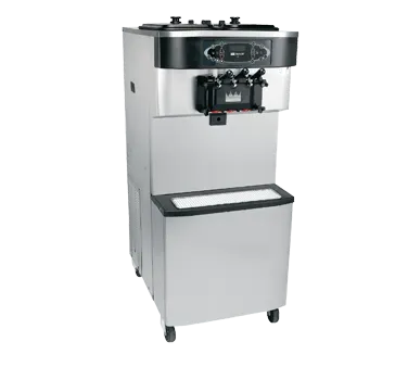 Taylor C712 Soft Serve Ice Cream Machine, 2 × 20 qt Hoppers, 2 × 3.4 qt Cylinders, NSF/cULus