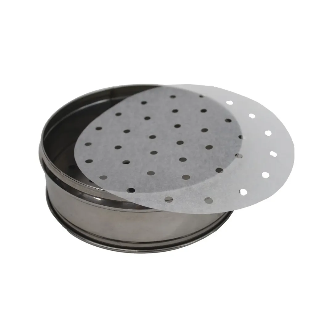 Town 36701 - Dim Sum Paper, Perforated 5" for 6" Bamboo & 5.5" Stainless Steamer, 1/Bag