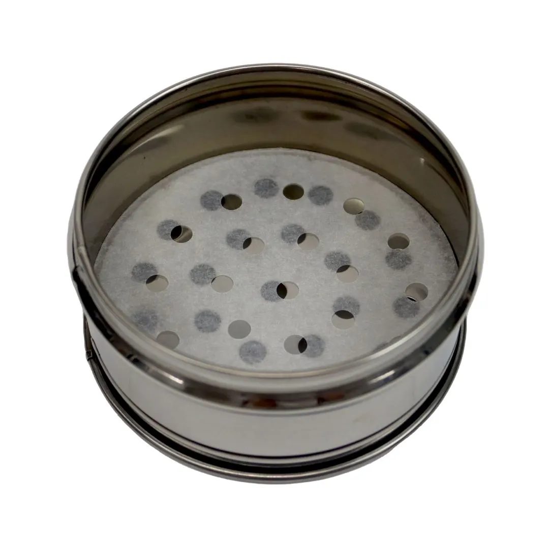 Town 36705 Premium Dim Sum Paper, Perforated, 7" for 8" Bamboo Steamer - 1/Bag