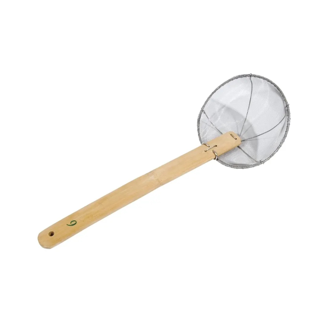 Town 42506SF/DZ Skimmer – 6" Sharks Fin Mesh, Stainless Steel, Kitchen Utensil – 1 Dozen