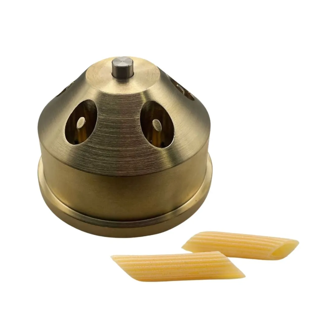 Univex PENNE Penne Mold #116 – Food‑Grade Stainless Steel Pasta Stamp for UPasta Commercial Kitchen