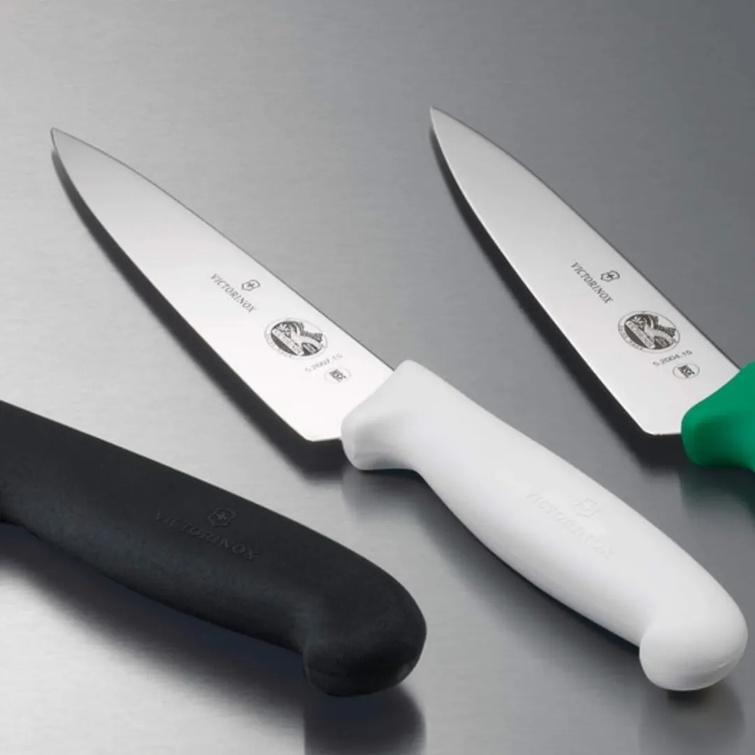 Victorinox 5.2007.25 Chef Knife – 10" Blade, 2-1/4" White Fibrox Pro Slip‑Resistant Handle, NSF
