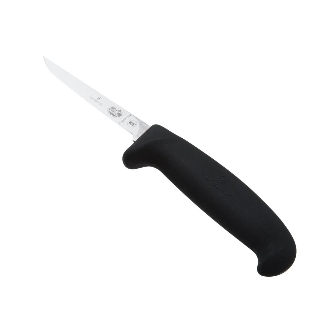 Victorinox 5.5903.09S Boning Knife - 3¾" Blade, Steel, Black Fibrox Handle, 2"-3" Blade