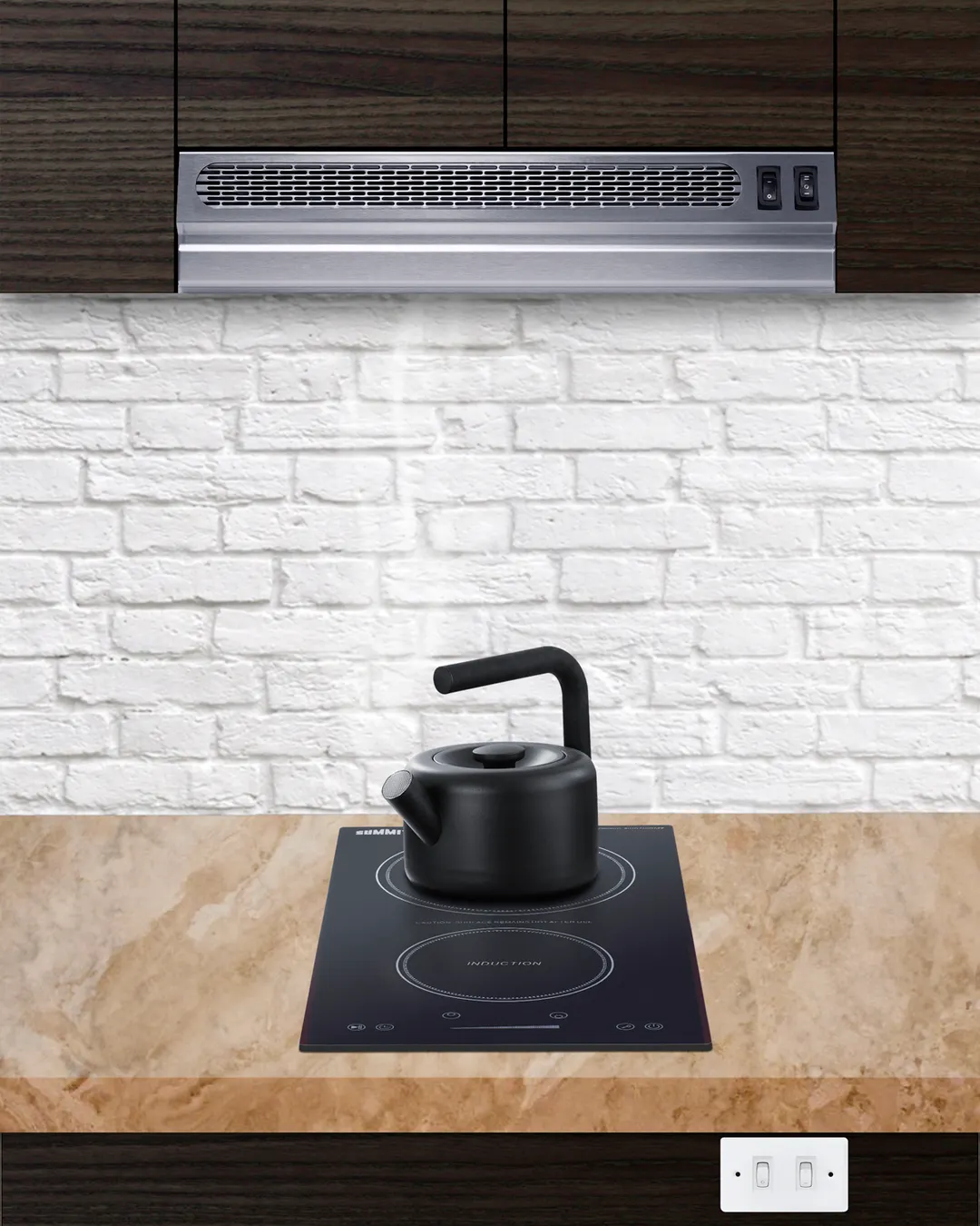 Summit HRTX18SSADA ADA Compliant 18" Retractable Range Hood, Stainless Steel