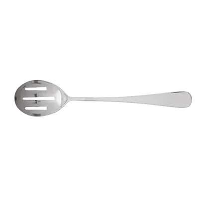 Libbey 002 142 Slotted Serving Spoon – 11" Long, Windsor, 18/8 Stainless Steel - 1/Case