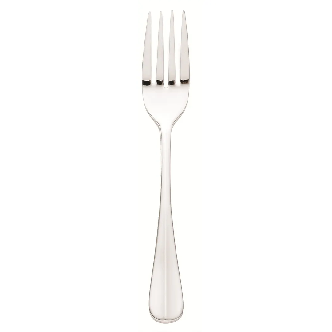 Libbey 100 030 Dessert Fork – 7¼" Baguette II, 18/8 Stainless Steel, World Collection - 36/Case