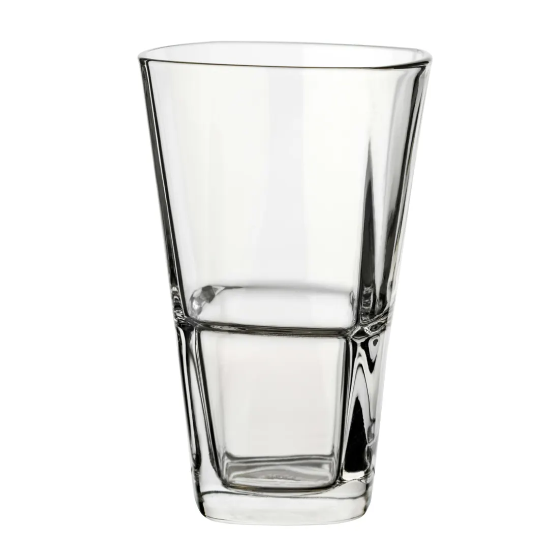 Libbey 1009133 Cooler Glass, 16 oz, Tempered DuraTuff, 5 3/4" H x 4" T x 2 5/8" B x 4" D - 12/Case
