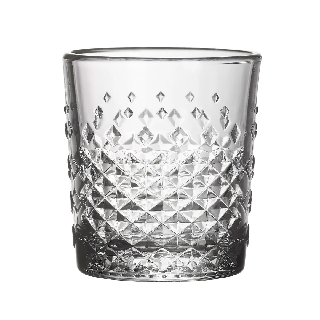 Libbey 1009454 Ocular Old Fashioned Rocks Glass, 10 oz Clear Glass, Height 3-3/4" - 12/Case
