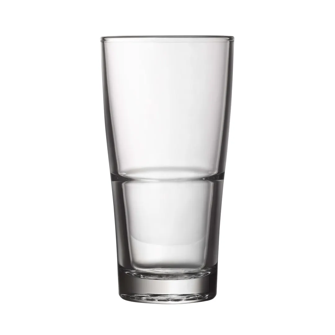 Libbey 1009458 Hiball Glass - 12 oz Dahlia, 5"5/8 H x 3"1/8 T x 2"3/8 B, Soda Lime - 12/Case
