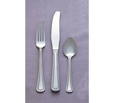 Libbey 101-003 Tablespoon Spoon – 8-1/8" Classic Rim II, 18/8 Stainless Steel, 7‑8" Length - 36/Case