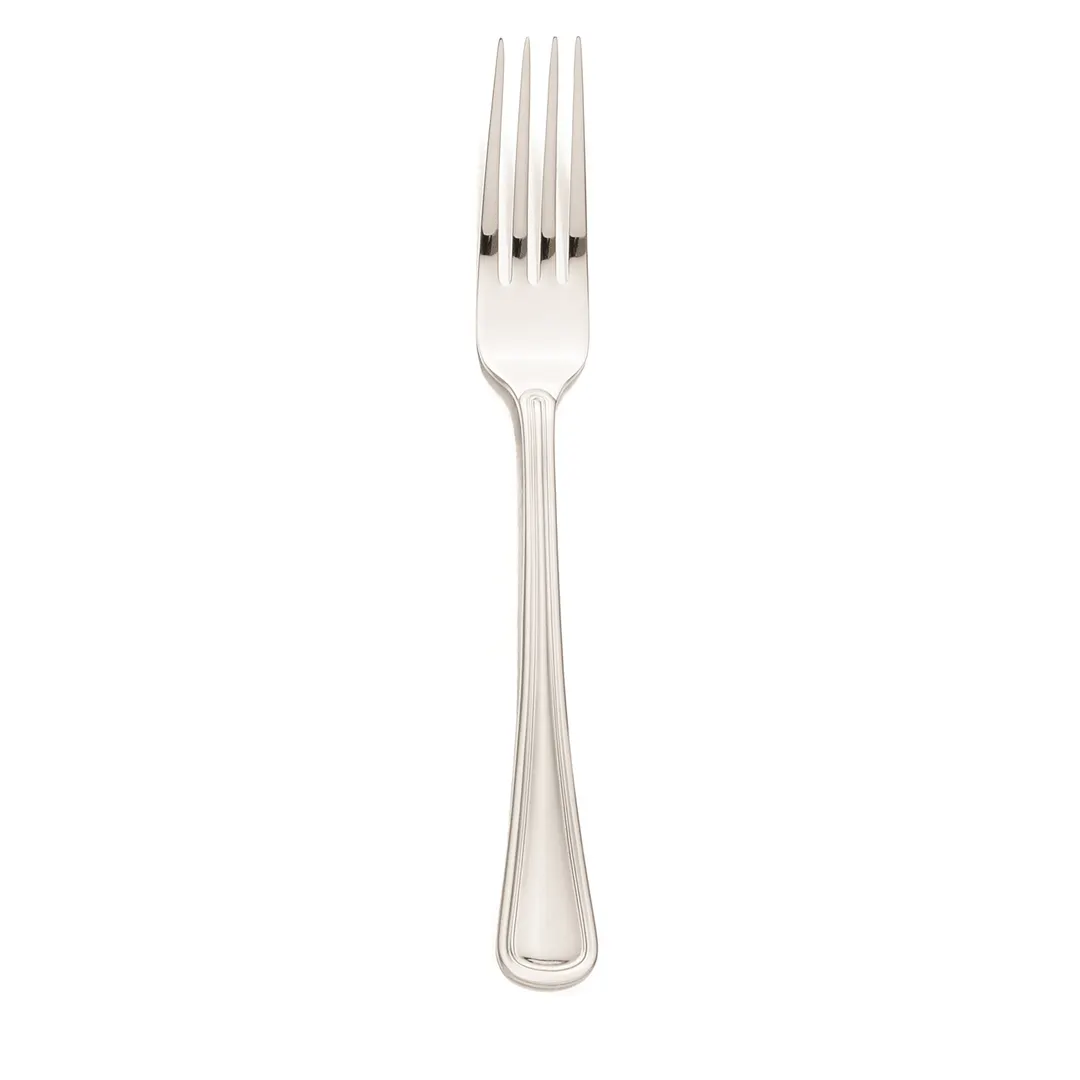 Libbey 101-027 Dinner Fork – 7 3/4" Classic Rim II, 18/8 Stainless Steel, 7-8" Length - 36/Case