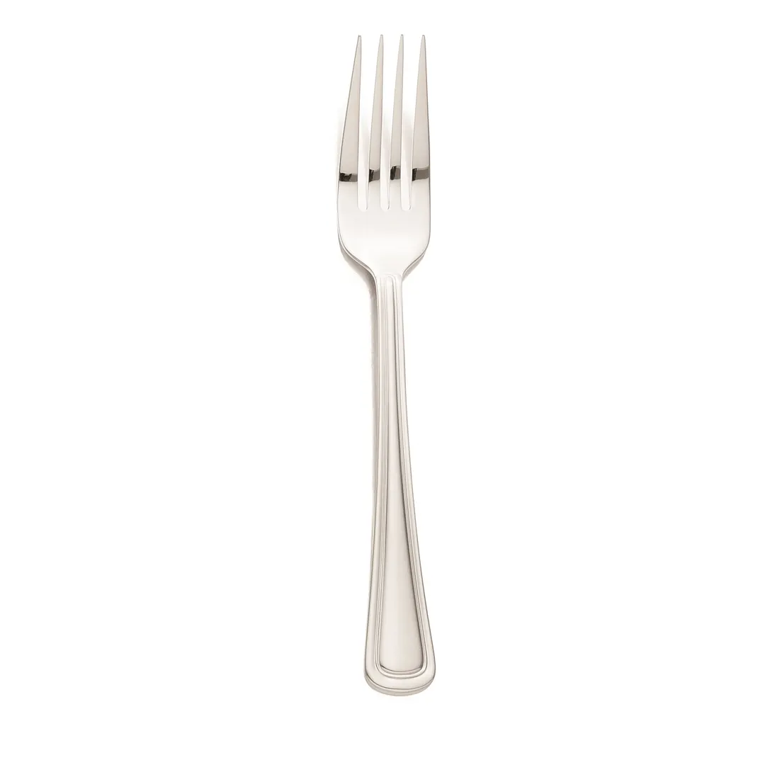 Libbey 101-039 Dinner Fork, 8" Length, 18/8 Stainless Steel, Rim II Finish - 36/Case